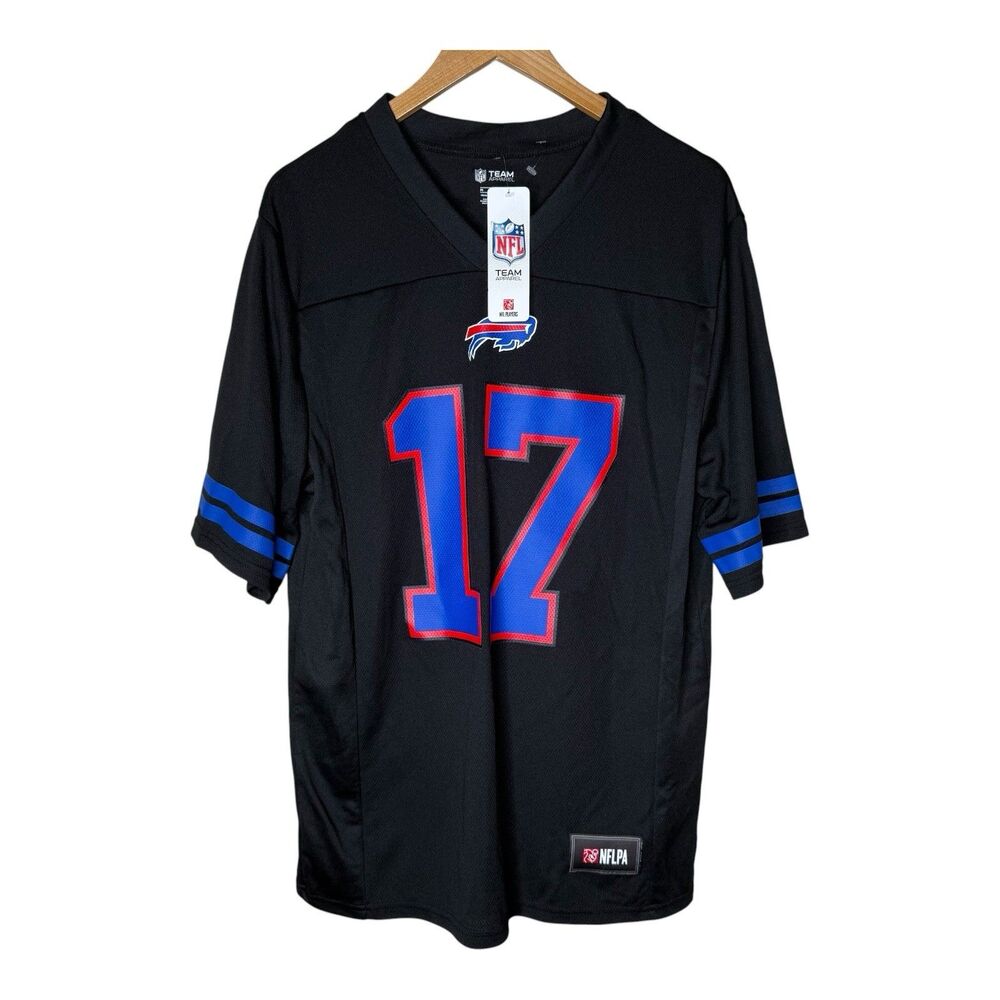 Josh Allen Buffalo Bills Jersey Mens Medium Black Alternate Football NFL NWT